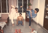 All Legs by Manu and Anil over Neveille