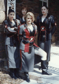 The Martians wait for a meeting to start.