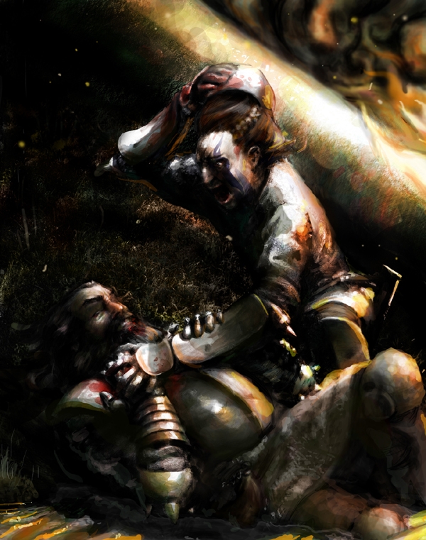 The Death of Beowulf, Son of Ectheow