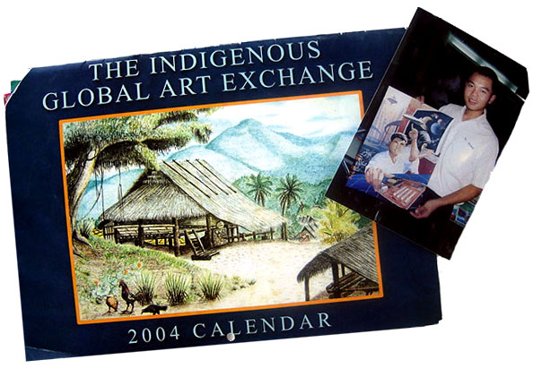 calendar and winning illustration