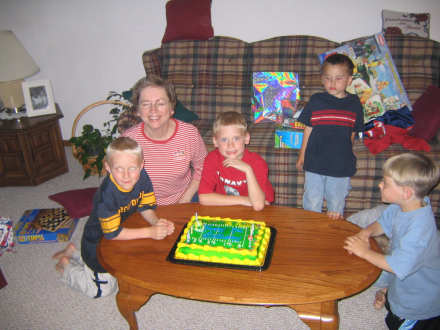 Trevor, Marlys, Zach, Sam, Bryce