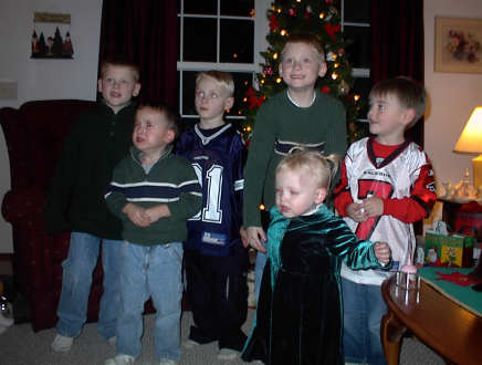 Max, Sam, Trevor, Zach, Ellie, Bryce
