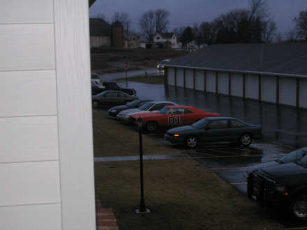 This "dipstick" lives in our apartment complex!!
