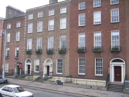 Instead of a property tax, Dublin had a window tax.&nbsp; The more glass you had, the more taxes you paid.