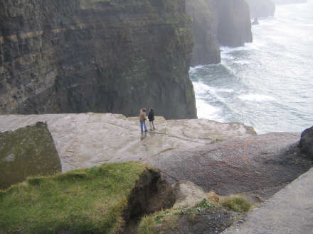 This is the ledge that the crazy folks lean over.