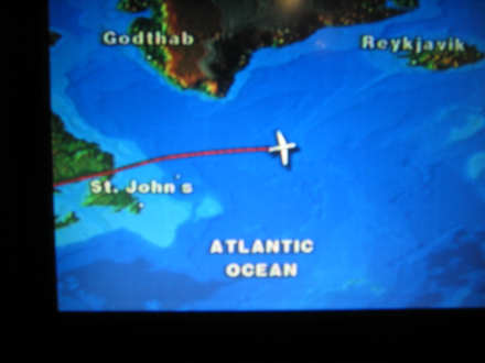 8 1/2 hours from Chicago to Paris, 2 hours from Paris to Dublin and 2 hours from the airport to our hotel 15 minutes away!!