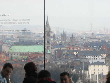 This pub on the top of the Guiness Brewery serves the best Guiness in the world, and has the best view in Dublin!