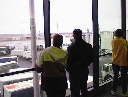 Amy and I met them in Milwaukee to Fly to Atlanta.