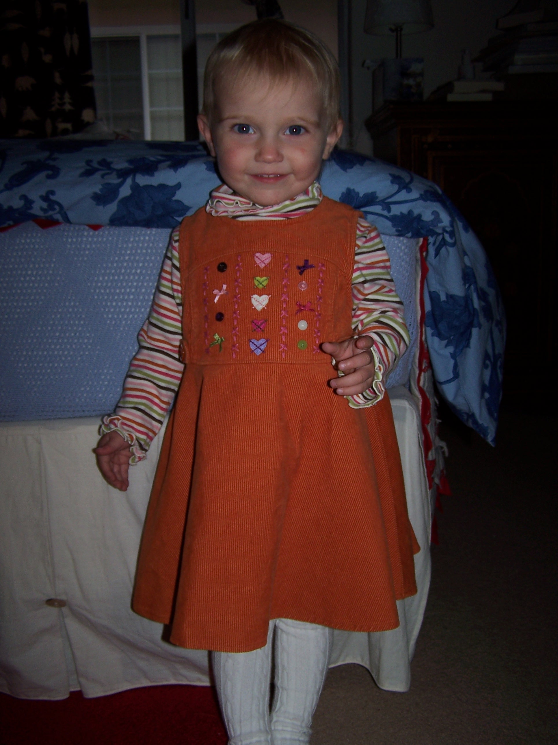 Evelyn knows her colors