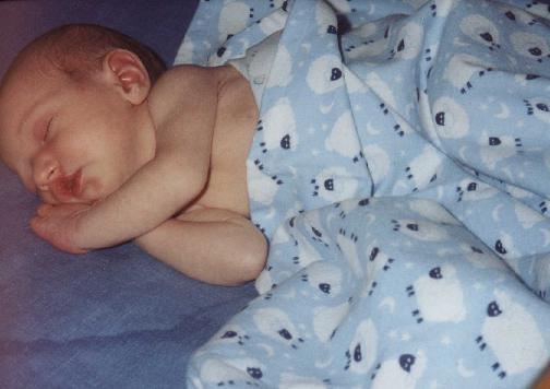 Ashton has been mostly sleeping through the night. Yeh!