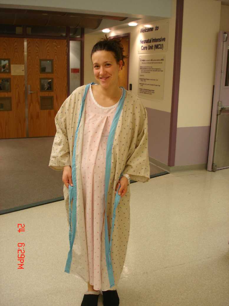 This is Robin in some comfy evening wear.