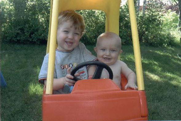 Move over would you and let me drive!