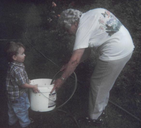 Ashton & Great Grandma