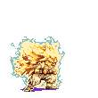 (Super Saiyan 3 Gotenks Powering Up)  Owned By Prince_Saiyan    saiyan_dbz@yahoo.com    http://geocities.com/dbrpg0/