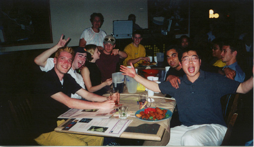 Some mroe Electicals at McGinnis getting just a little too excited.&nbsp; Calm down guys it's just a camera.
