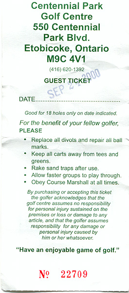 Golf is really tiring you'd be surprised.