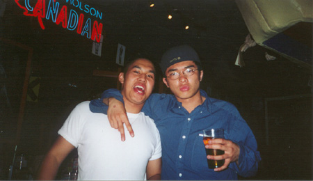 This is me and my boy Tai the only other Vietnamese guy in Elec that I know of.&nbsp; He apparently can breakdance like a mofo so that means me and him are bound to battle on the dancefloor soon.