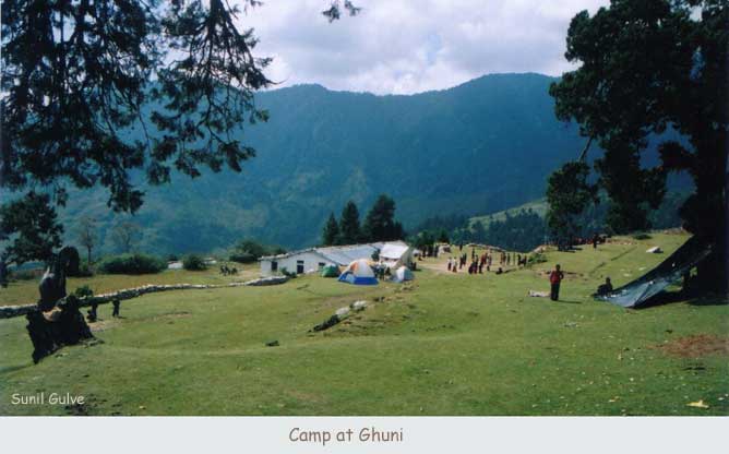 Camp at Ghuni