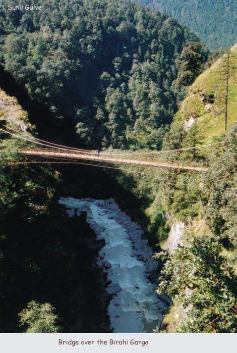 Bridge over the Birahi Ganga