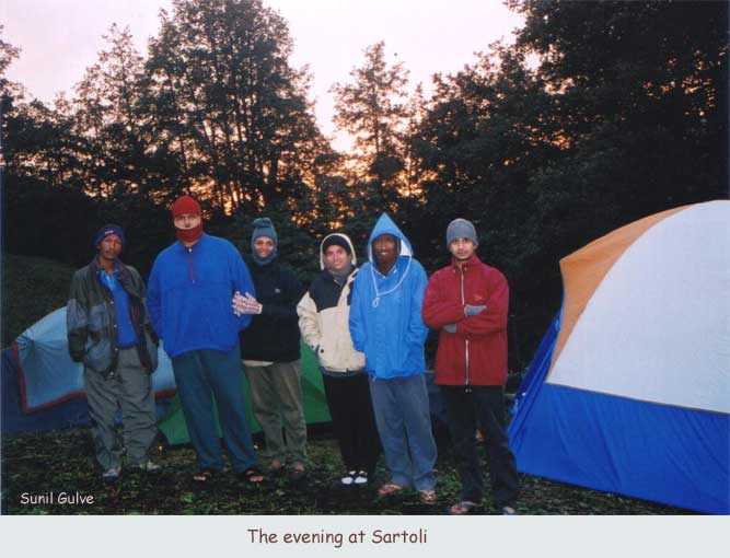 The evening at Sartoli