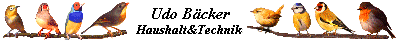Udo B�cker  HAUSHALT & TECHNIK