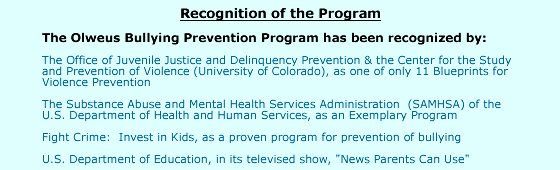 Recognition of the Program