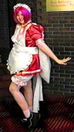Mew Ichigo cosplayer in Cafe Mew Mew outfit ^_^