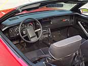 Looking into the cockpit