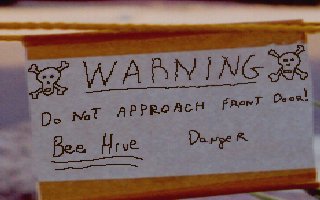 Warning sign