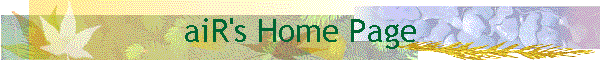aiR's Homepage