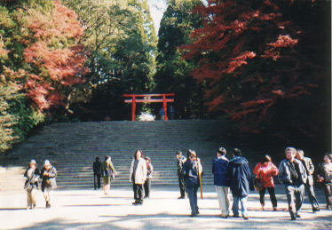 The entrance to the shrine