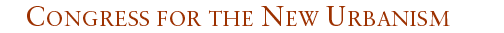 Congress For the New Urbanism homepage