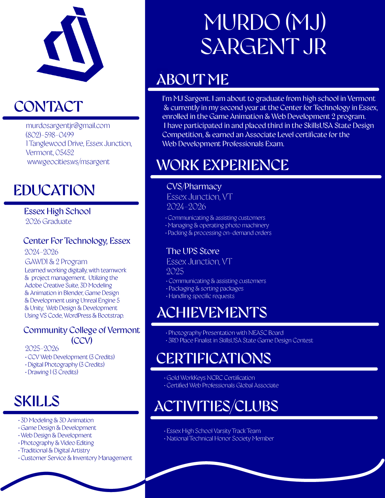 Visual Resume