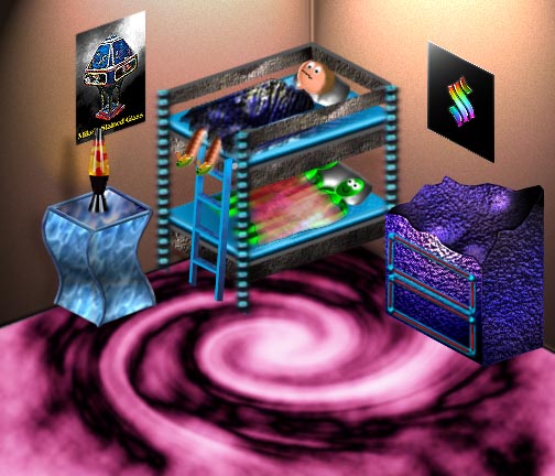 alien bed