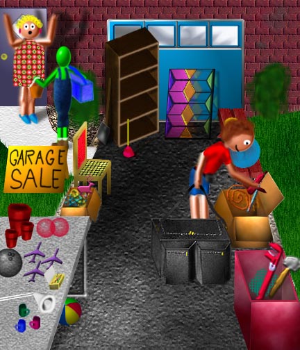 the garage sale