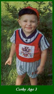 Corby at age 3