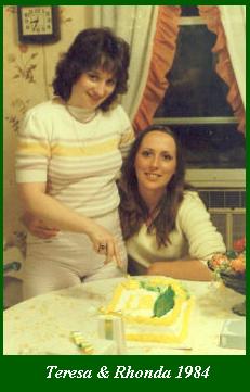 Me & Rhonda, my Birthday
