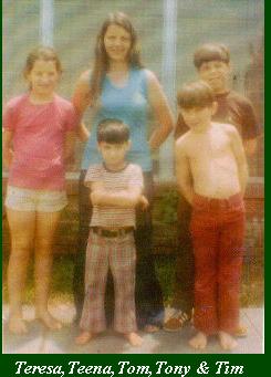Me, Aunt Teena,Thomas,Tony & Timmy