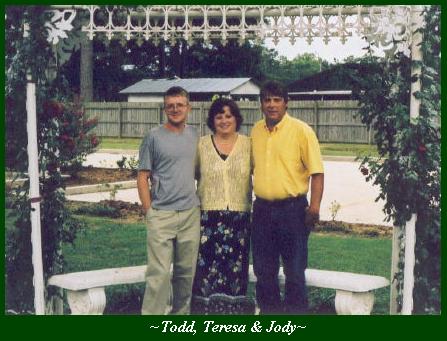 Todd', Me and Jody at Church