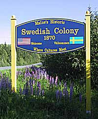 Sign on Rt.1 in Connor