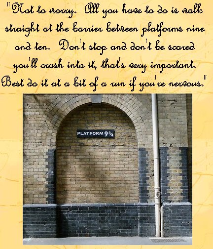 Hurry up, now, or you'll miss the train!