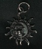 Pewter Sun w/Fingernail Moon $7.00