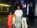 Monday, Nov 1 2350 hrs.  Petronas Twin Towers. Those two little kids are Nasriah and Nizar!!