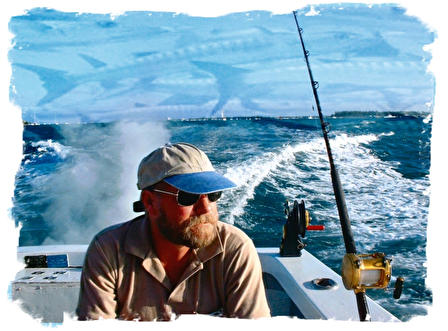 Hubby on the wild blue