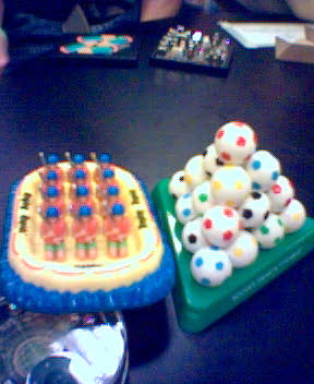 Raft and Soccer Balls