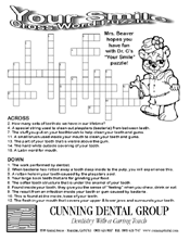 You Smile Crossword Puzzle