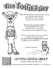 The Tooth Fairy - a cute poem