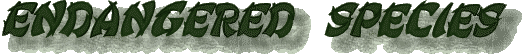 Endangered Species Banner