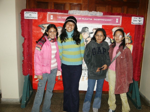 Gaby, Kelly, Melissa y yo