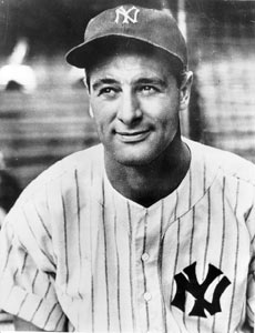 Lou Gehrig photo